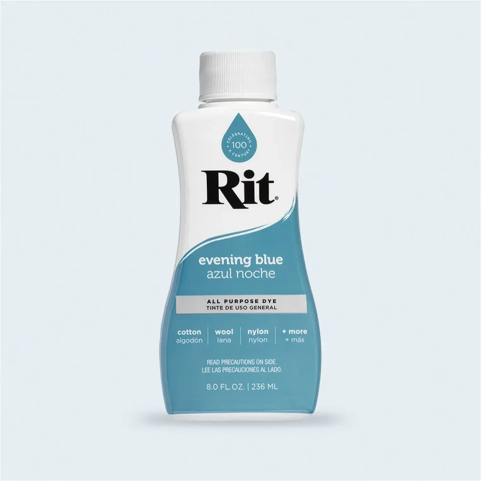 Rit All-Purpose Evening Blue vloeibare textielverf donkerblauw