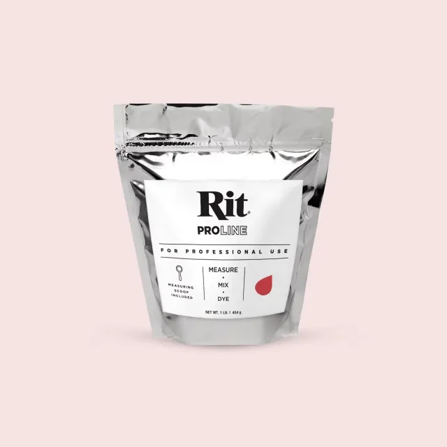 Rit ProLine Scarlet textielverf poeder 1 lb rood