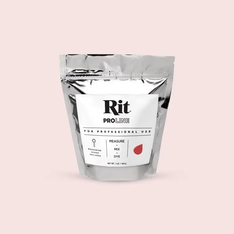 Rit ProLine Scarlet textielverf poeder 1 lb rood