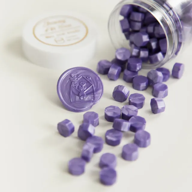 Jessy at Sea Violet sealing wax 100 stuks paars