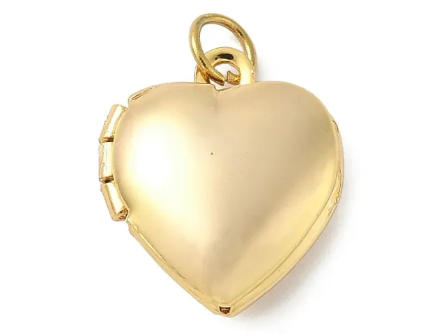 La Petite Epicerie Medaillon Hart bedel goud RVS per stuk