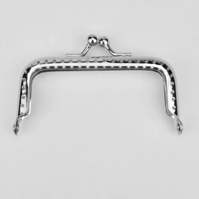 Leather House Habto beugel silver 7,5 cm tas