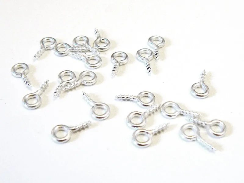 La Petite Epicerie schroef-oogjes zilver 20 stuks DIY
