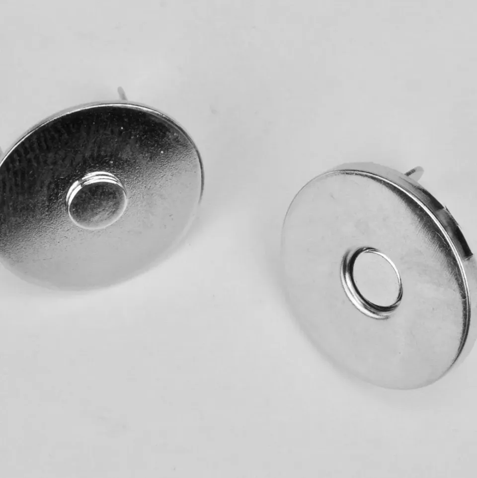 Leather House Magneet Silver 18 mm Ultra Dun Sluiting