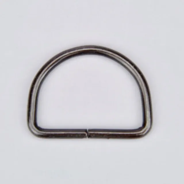 Leather House D-ring zwart 30 mm per stuk