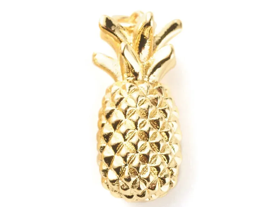 La Petite Epicerie ananas bedel verguld 19 mm messing