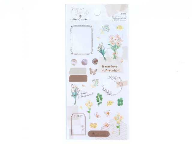 La Petite Epicerie fleurs printanières stickers bloemenvel
