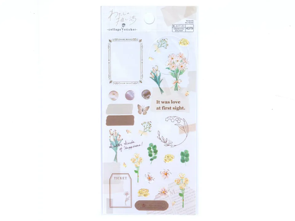 La Petite Epicerie fleurs printanières stickers bloemenvel