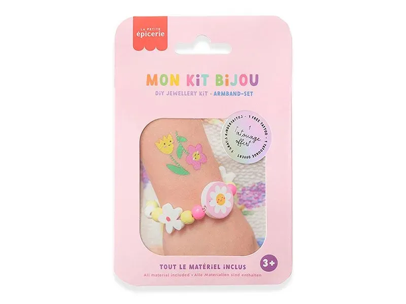 La Petite Epicerie Mon Kit Bijou Bracelet Fleurs kinderset
