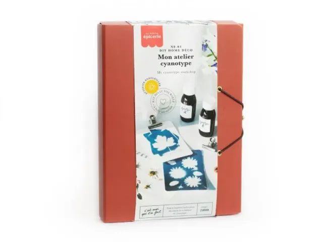 La Petite Epicerie cyanotype pakket blauwdruk DIY set