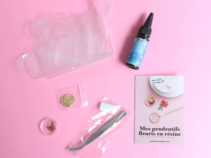 La Petite Epicerie hars hangers bloemen DIY-kit 2 stuks