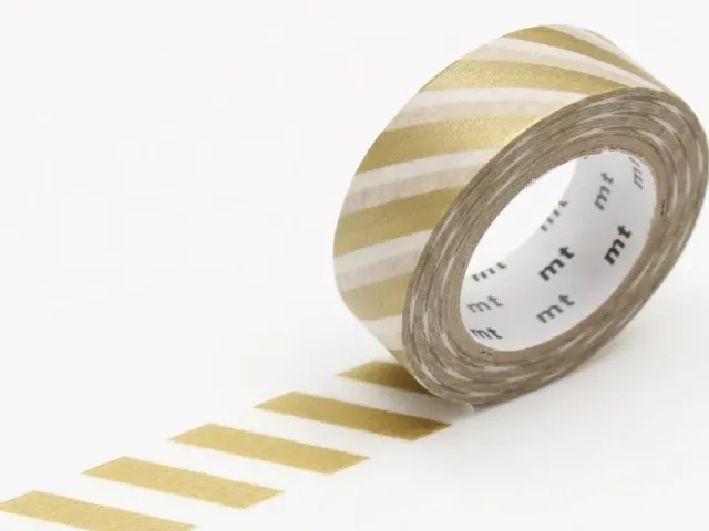 mt washi tape gouden strepen 15 mm 7 meter