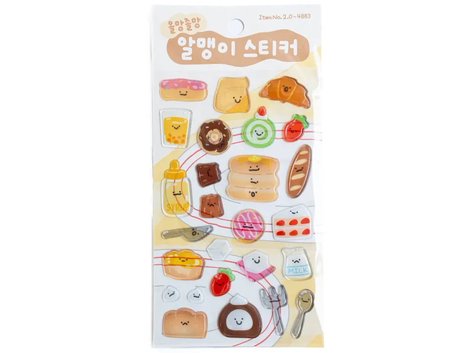 La Petite Epicerie vinyl stickers food dik vel