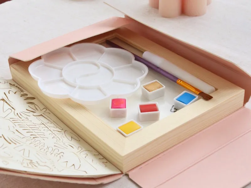 La Petite Epicerie Home Déco aquarel knutselset papier