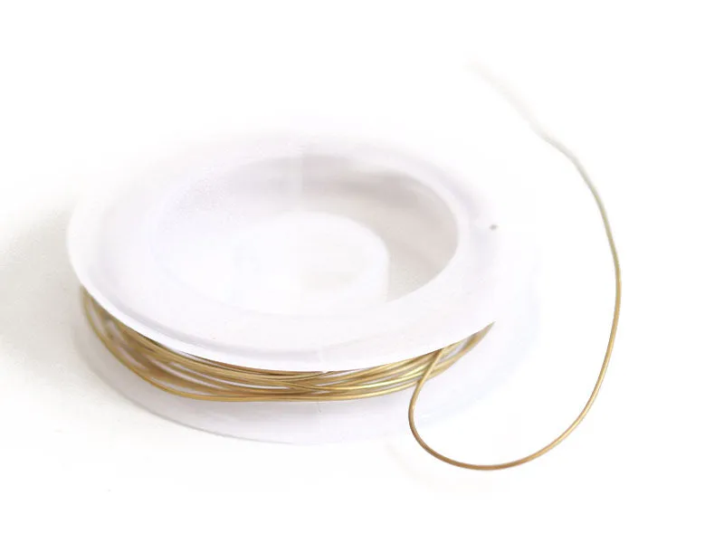 La Petite Epicerie messingdraad verguld 2 m 0,6 mm goud