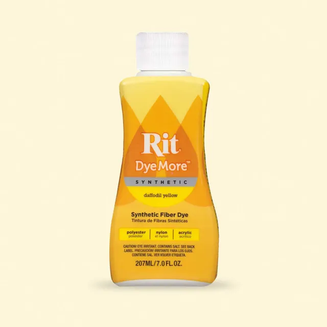 Rit DyeMore Daffodil Yellow textielverf vloeibaar goudgeel