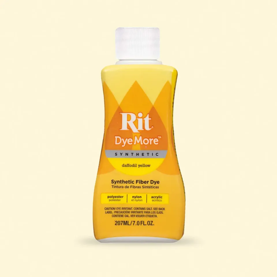 Rit DyeMore Daffodil Yellow textielverf vloeibaar goudgeel