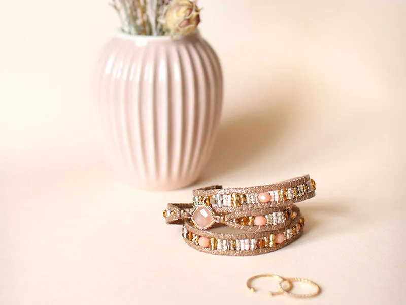 La Petite Epicerie MKMI Mon Bracelet Wrap armbandkit suédine