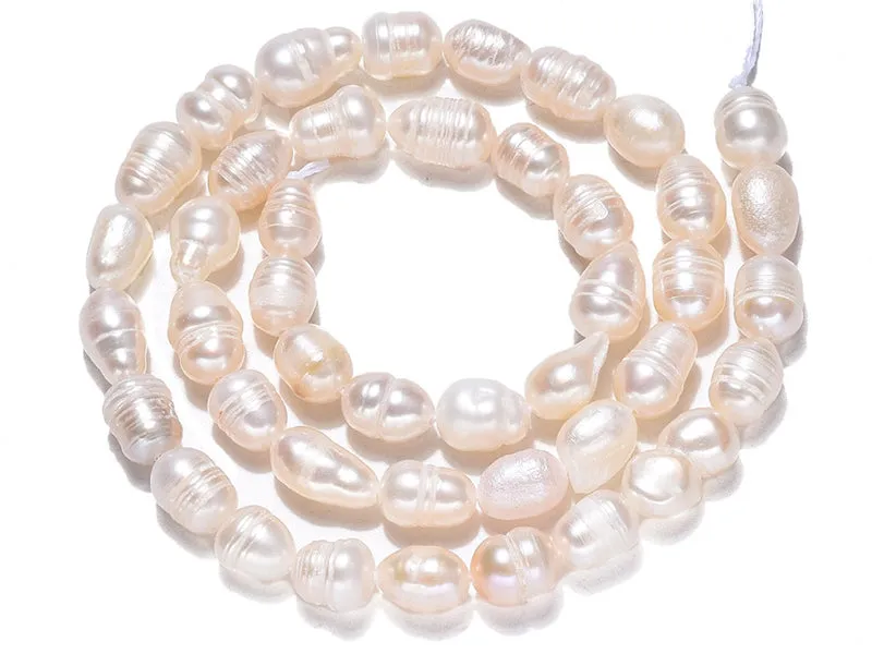 La Petite Epicerie zoetwaterparels rijst 6-12 mm 20 stuks wit