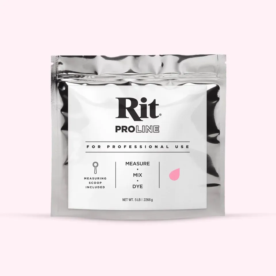 Rit ProLine Petal Pink textielverf 5lb roze