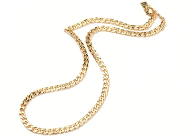 La Petite Epicerie Cubaanse ketting verguld 56,5 cm