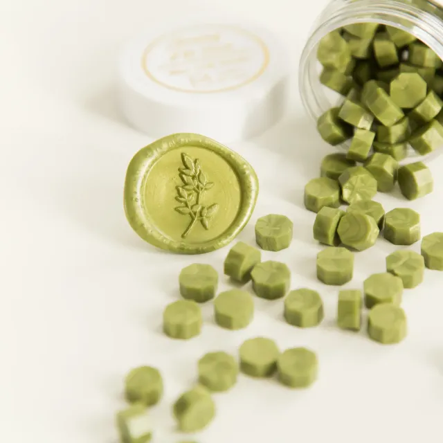 Jessy at Sea Olive Green zegellak 100 stuks olijfgroen