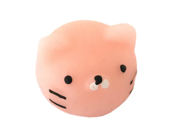 La Petite Epicerie squishy kat roze mini anti-stress 3 cm