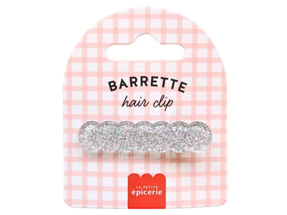 La Petite Epicerie Curvy Moonlight haarspeld zilver
