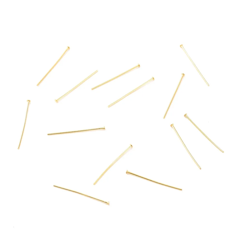 La Petite Epicerie Nietstiften 19 mm goud 50 stuks plat