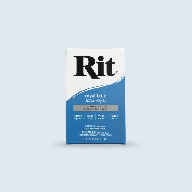 Rit All-Purpose Royal Blue textielverf poeder blauw