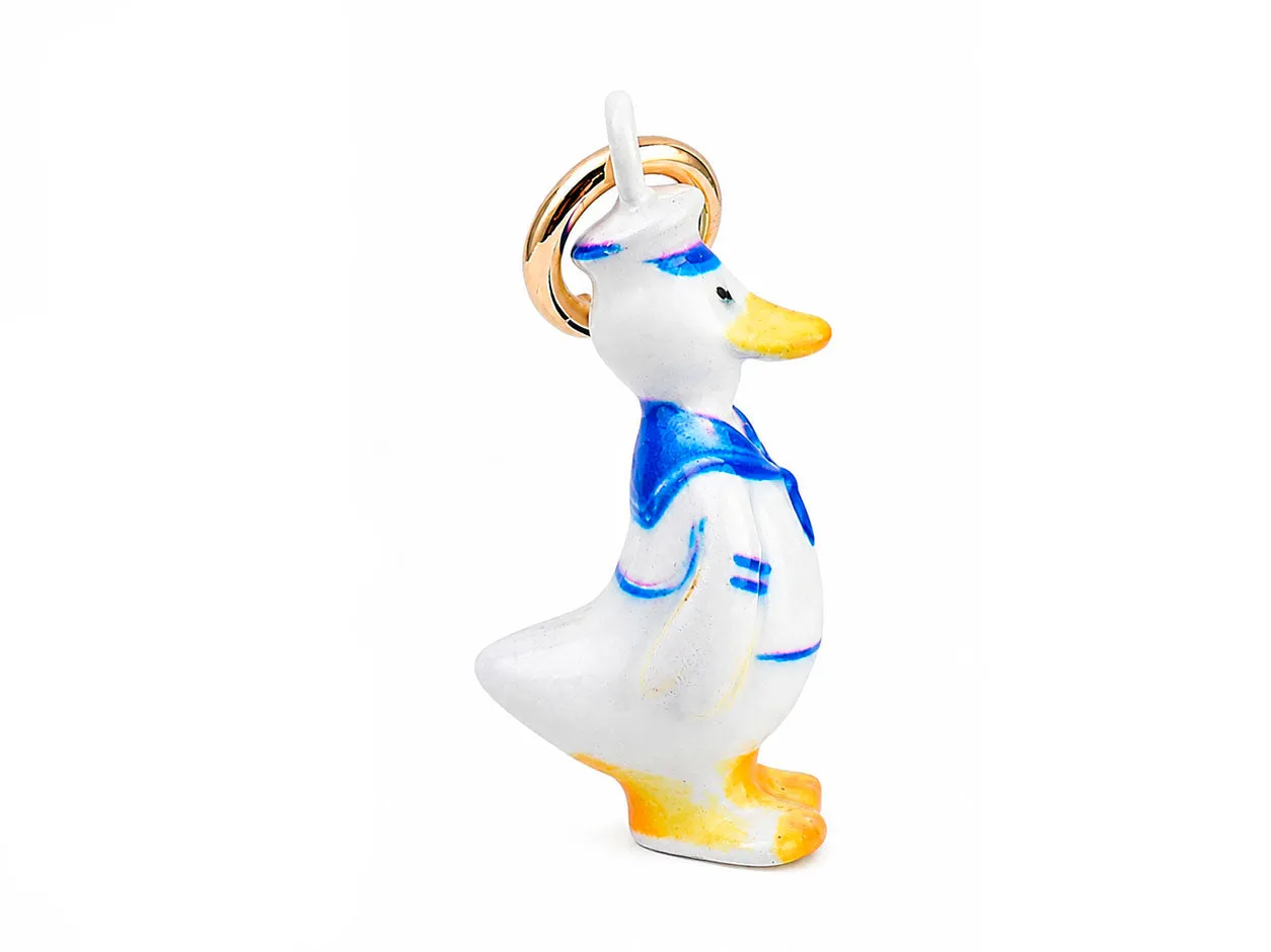 La Petite Epicerie Canard Marin bedel goud emaille