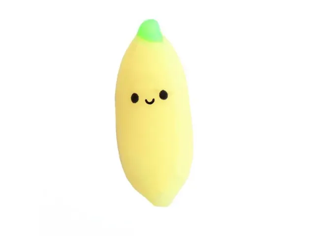 La Petite Epicerie Mini Squishy banaan knijpspeelgoed geel