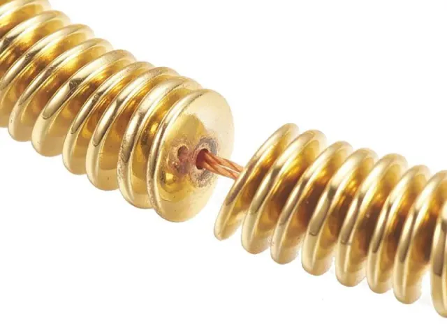 La Petite Epicerie hematiet tussen-kralen goud 20 stuks