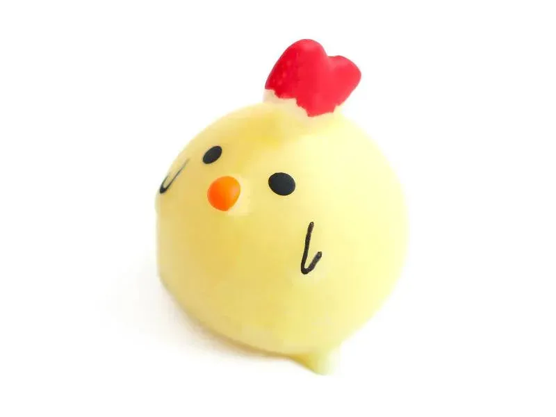 La Petite Epicerie mini squishy kuiken geel 4 cm