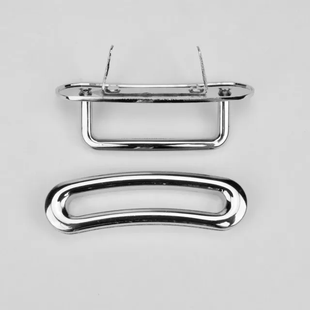Leather House Riemsluiting zilver 16x60mm metaal