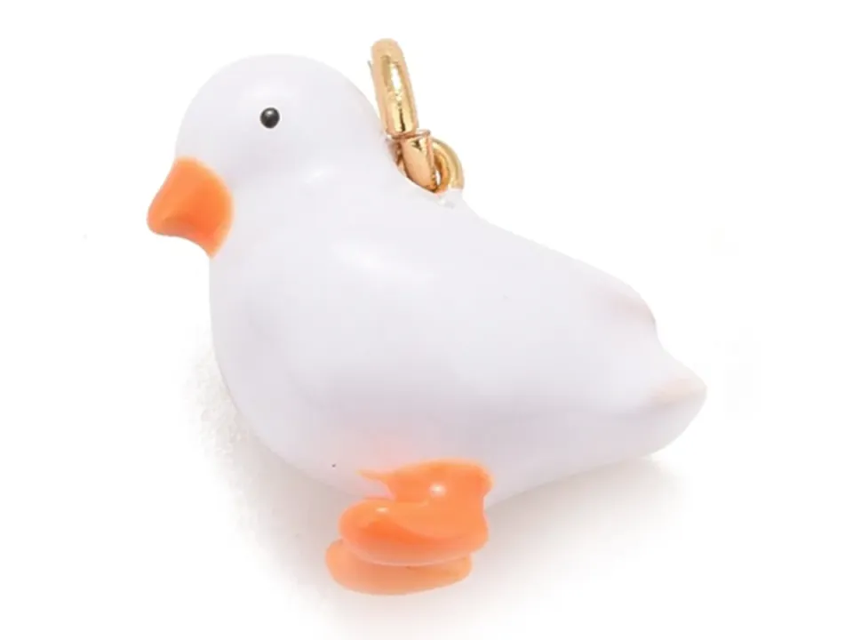 La Petite Epicerie bedel eendje emaille goud per stuk