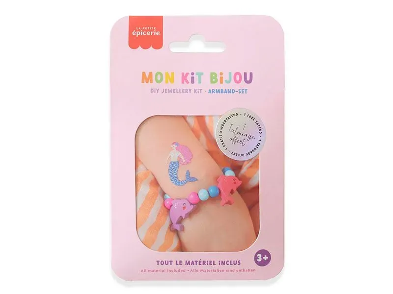 La Petite Epicerie Mon Kit Bijou Dolfijnen armband knutselset kind