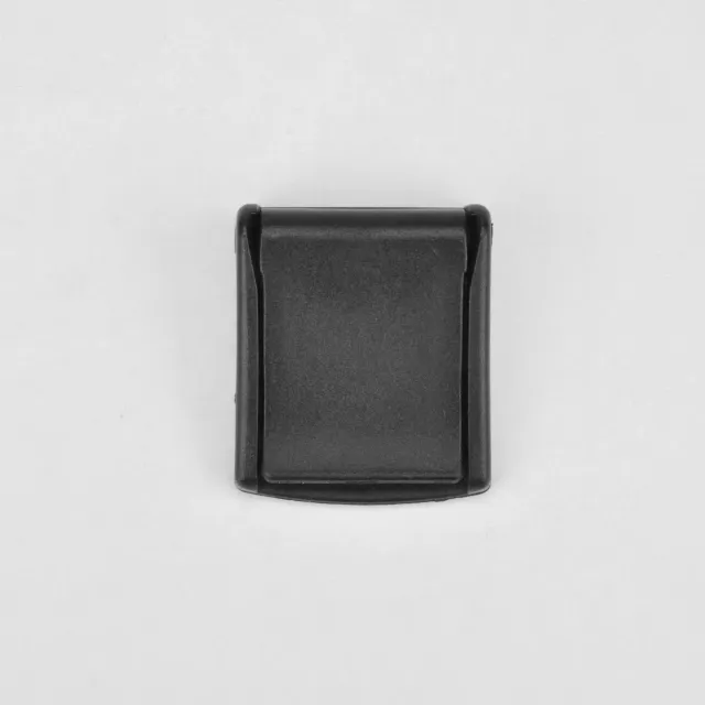 Leather House Riemsluiting Zwart Plastic 25 mm