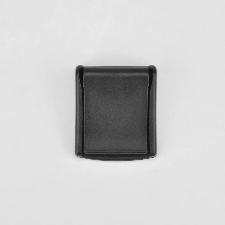 Leather House Riemsluiting Zwart Plastic 25 mm