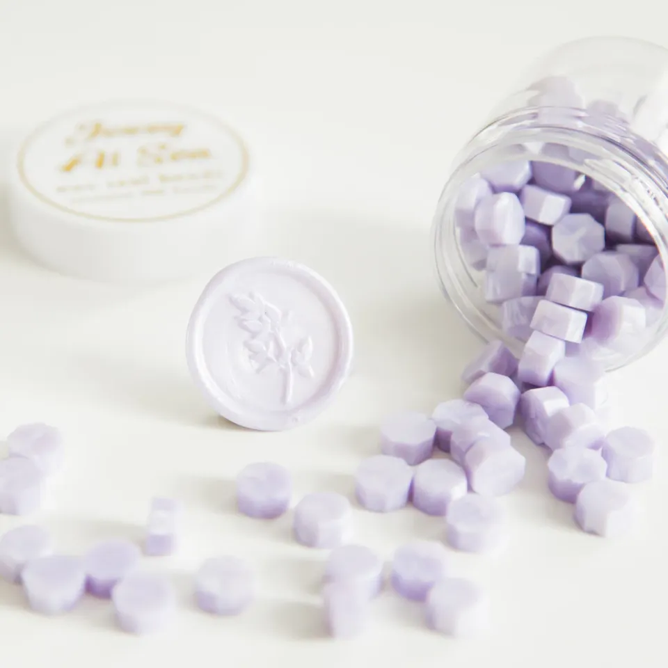 Jessy at Sea Pearl Lilac zegellak 100 stuks lichtpaars