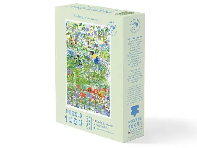 La Petite Epicerie Quatre Coins Jardin Secret puzzel 1000 stukjes