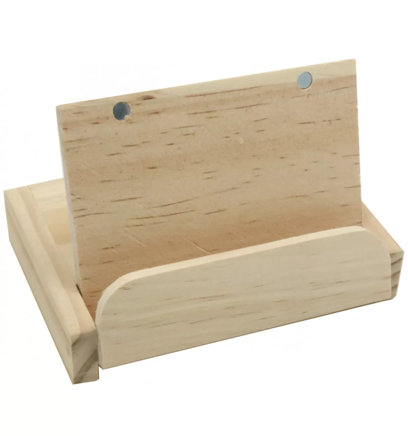 Astrid Brouwers Houten kaartenhouder doosje 10,5 cm magneet