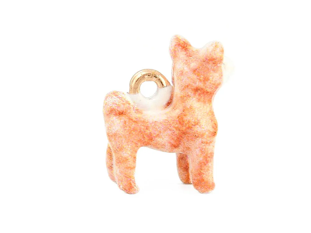 La Petite Epicerie Corgi bedel zalm-bruin 21mm
