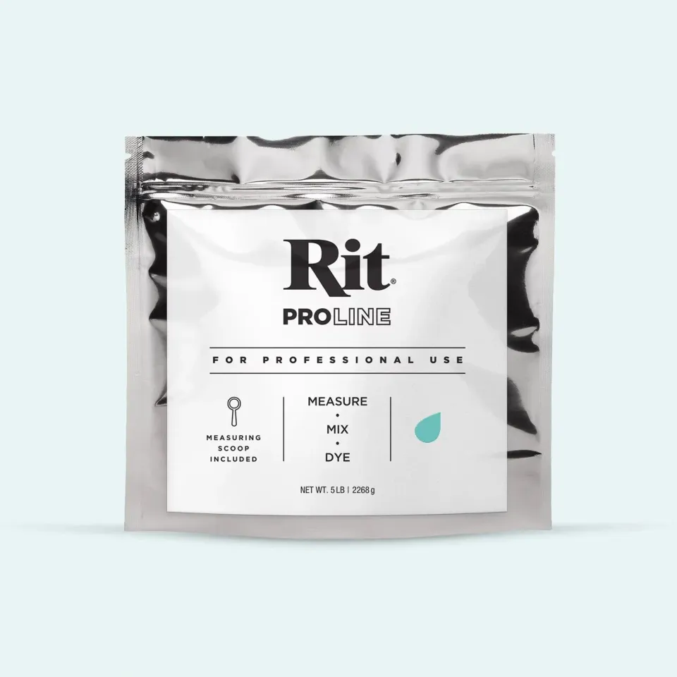 Rit ProLine Teal textielverf poeder 5 lb blauwgroen