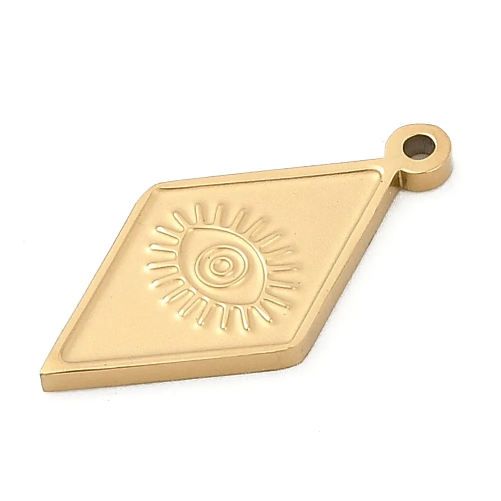 La Petite Epicerie Losange Oog bedel goud rvs