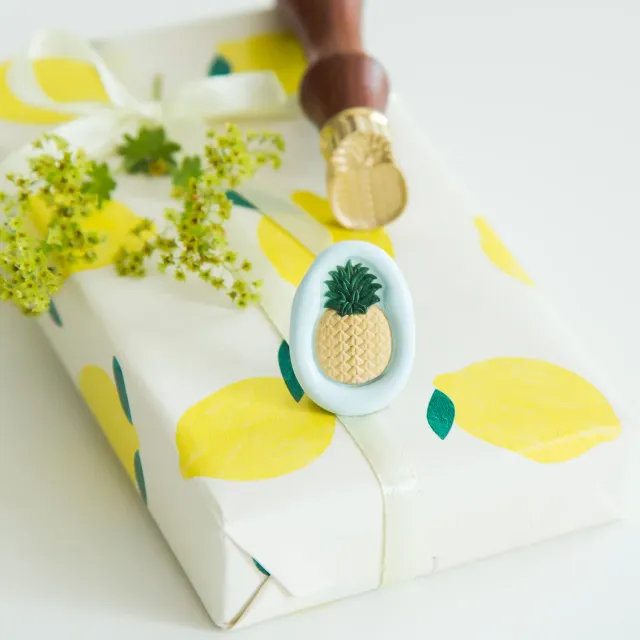Jessy at Sea 3D Pineapple wax stempel ananas