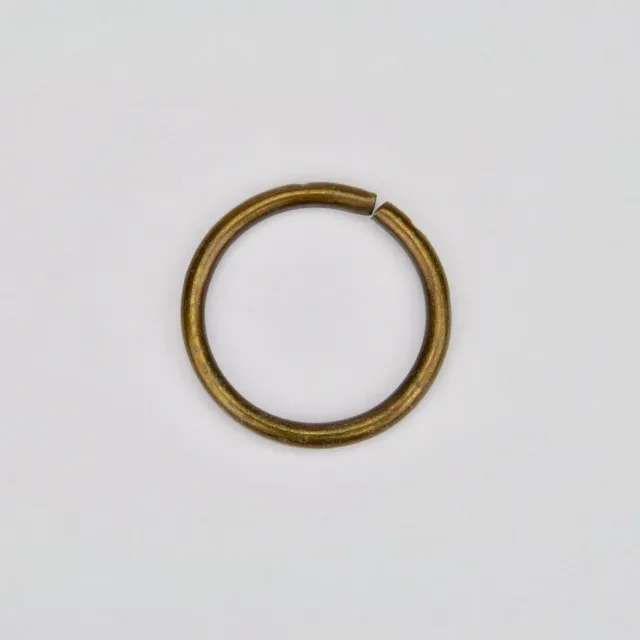 Leather House Ring Brass 25 mm ring 25mm oudgoud
