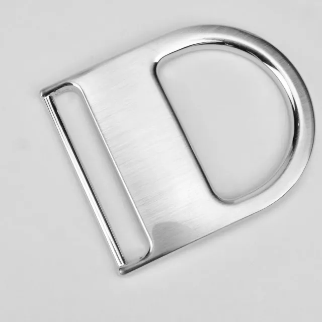 Leather House Handvatbevestiger Silver 59 mm Nikkel