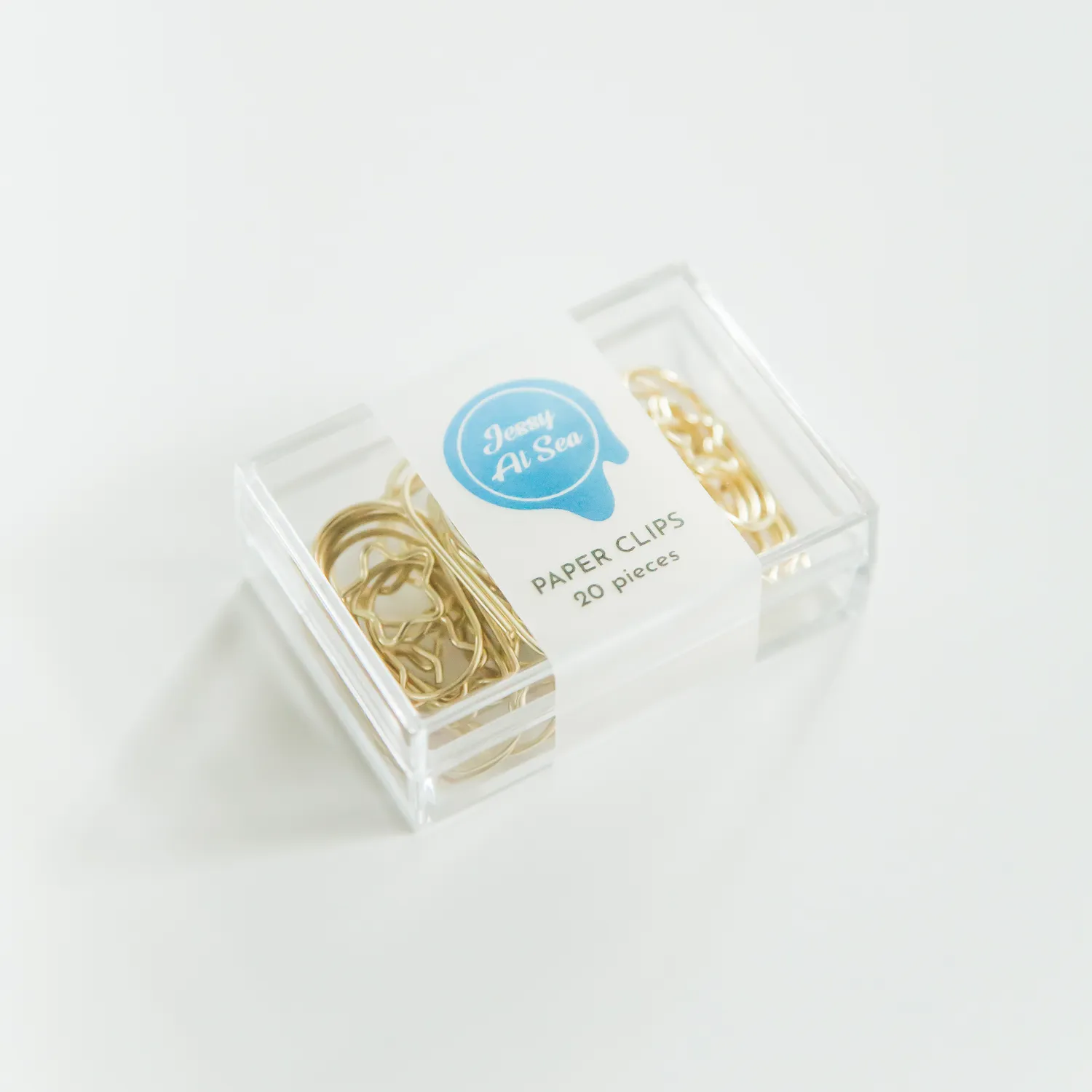 Jessy at Sea Mini Star paperclips 20 stuks goud