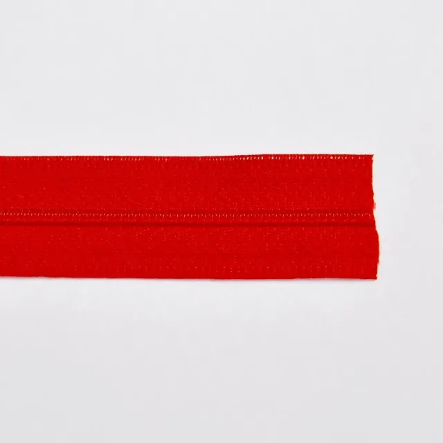 Leather House Rits Nylon Rood 4 mm kunststof per meter